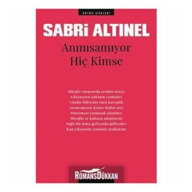 Anımsamıyor Hiç Kimse / Bütün Şiirleri Sabri Altınel Kırmızı Kedi Yayınevi