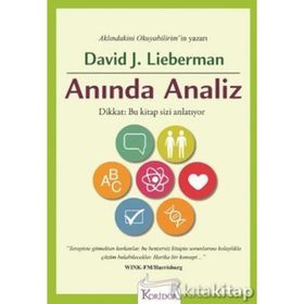 ANINDA ANALIZ - DAVID J. LIEBERMAN
