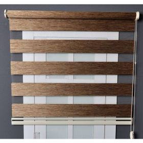 Anıper Zebra Kahve Bamboo 210x260 cm Stor Perde