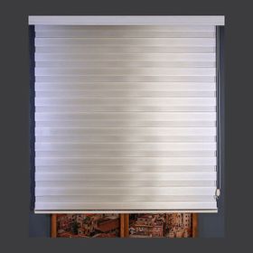Anıper Zebra Krem Bamboo 230x260 cm Stor Perde
