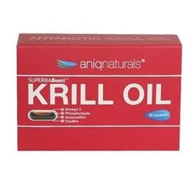 Aniqnaturals Krill Oil Omega 3 30 Kapsül Balık Yağı