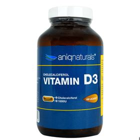 Aniqnaturals Vitamin D3 180 Kapsül