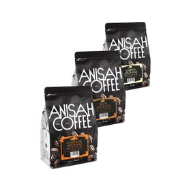 Anisah 250 gr Fındık Vanilya Karamel Aromalı Öğütülmüş Filtre Kahve (3 adet)