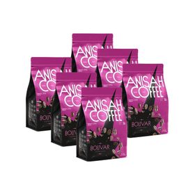 Anisah Coffee Bolivar Espresso 1000 gr Koyu Kavrulmuş Çekirdek Öğütülmemiş Kahve