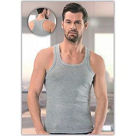 Anıt 1106 Ribana Spor Renkli 3'lü Gri Erkek Atlet