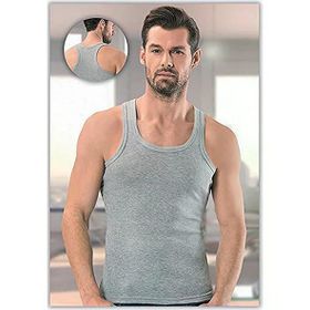 Anıt 1106 Ribana Spor Renkli 3'lü Gri Erkek Atlet