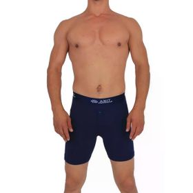 Anıt 1114 Likralı Uzun 3 Adet Lacivert Erkek Boxer