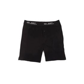 Anıt 1114 Likralı Uzun 3 Adet Siyah Erkek Boxer