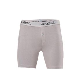 Anıt 1114 Likralı Uzun 6'lı Paket Gri Erkek Boxer
