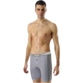 Anıt 1114 Likralı Uzun 6'lı Paket Gri Erkek Boxer