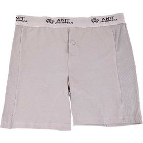 Anıt 1114 Likralı Uzun Gri Erkek Boxer