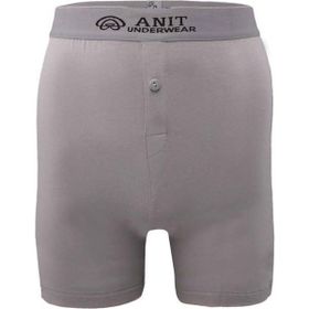 Anıt 1114 Likralı Uzun Gri Erkek Boxer