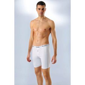Anıt 1114 Likralı Uzun Siyah Erkek Boxer