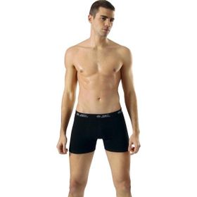 Anıt 1115 Likralı Siyah Erkek Boxer