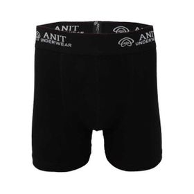 Anıt 1115 Likralı Siyah Erkek Boxer