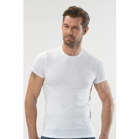 Anıt 1203 Modal O Yaka Kollu 3 Adet Beyaz Erkek Atlet