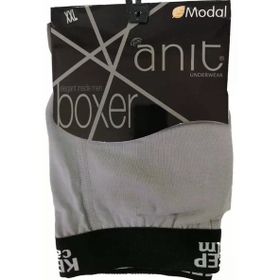 Anıt 1266 Modal Renkli 3'lü Gri Erkek Boxer