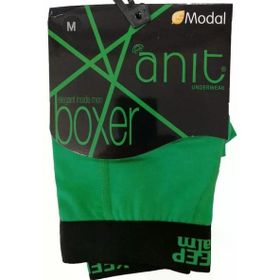 Anıt 1266 Modal Renkli 3'lü Yeşil Erkek Boxer