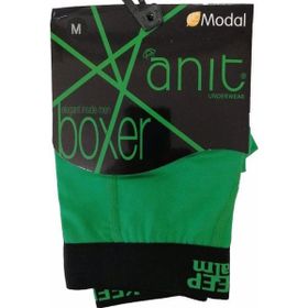 Anıt 1266 Modal Renkli 3'lü Yeşil Erkek Boxer