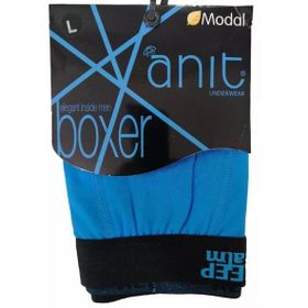 Anıt 1266 Modal Renkli 6'lı Mavi Erkek Boxer
