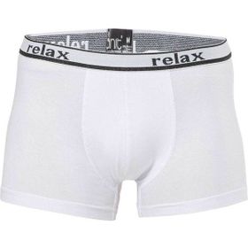 Anıt 1268 Beyaz 3 Adet Relax Pamuklu Esnek Erkek Boxer