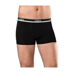 Anıt 1268 Siyah 3 Adet Relax Pamuklu Esnek Erkek Boxer
