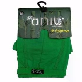 Anıt 1273 Bambu 3 Adet Yeşil Erkek Boxer