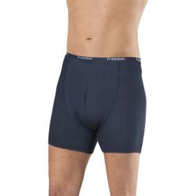 Anıt 1275 Freedom Düz Renk Likralı Bambu Lacivert Erkek Boxer