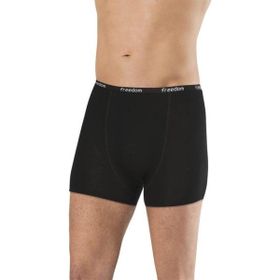 Anıt 1275 Freedom Düz Renk Likralı Bambu Siyah Erkek Boxer