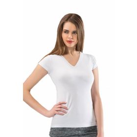 Anıt 2840 V Yaka Kısa Kol T-Shirt