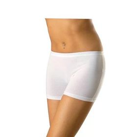 Anıt 3125 Likralı Bayan Beyaz Siyah Ten Boxer