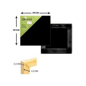 Anka 30x30 Art Siyah Astarlı Tuval