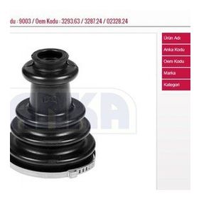 Anka 9003 J9 Aks Dış Körüğü