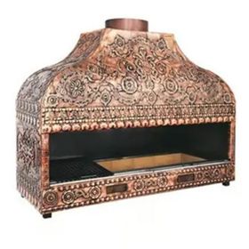 Anka BKI250 250x60x120 cm Bakır Pro Kapalı Izgara