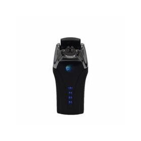Anka Dokunatik Led Göstergeli USB Şarjlı Siyah Tesla Çakmak