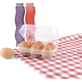 Anka Eggo Portatif 6 Bölmeli Yumurta Saklama Kabı