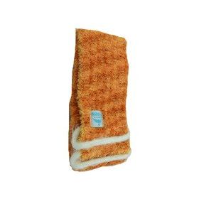 Ankalif İpli Turuncu-Sarı 56x10 cm Sırt ve Vücut Yumuşak Banyo Lifi