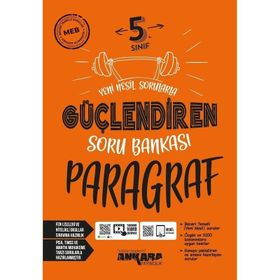 Ankara 5. Sınıf Paragraf Güçlendiren Soru Bankası 2023