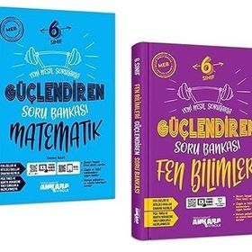 Ankara 6. Sınıf Matematik Fen Bilimleri Güçlendiren Soru Bankası Seti 2023