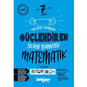 Ankara 7. Sınıf Matematik Güçlendiren Soru Bankası