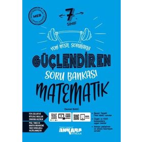 Ankara 7. Sınıf Matematik Güçlendiren Soru Bankası