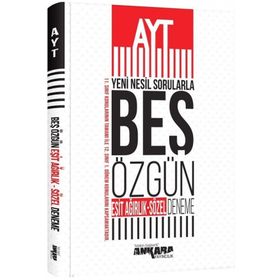 Ankara Ayt 5 Özgün Deneme