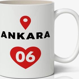 Ankara Baskılı Kupa