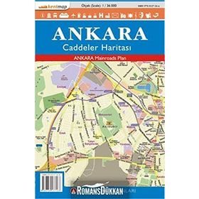 ANKARA CADDELER HARİTASI - KOLEKTIF
