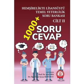 Ankara Cilt 2 Nobel Tıp Kitapevleri Hemşirelikte Lisansüstü Temel Yeterlilik Soru Bankası