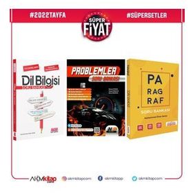 Ankara Kitap Merkezi Dil Bilgisi Paragraf ve Hız Renk Problemler Soru Bankası Seti 3 Kitap