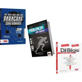 Ankara Kitap Merkezi Dil Bilgisi Paragraf ve Hız Renk Problemler Soru Bankası Seti 3 Kitap