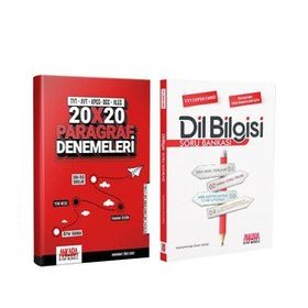 Ankara Kitap Merkezi Paragraf Deneme ve Dil Bilgisi Soru Bankası Seti 2 Kitap