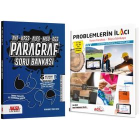Ankara Kitap Merkezi Paragraf ve Acil Problemlerin İlacı Soru Bankası Seti 2 Kitap