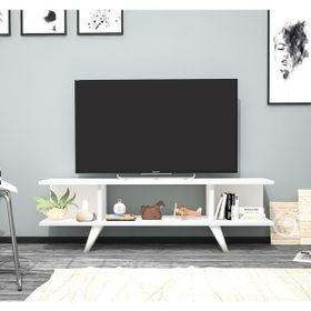 Ankara Mobilya Eko Beyaz 120 cm Tv Sehpası